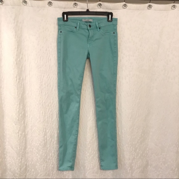 Rich & Skinny Turquoise Mint skinny jeans size 27 - Picture 2 of 8